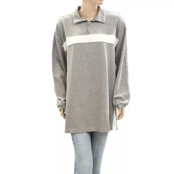 Gola x Anthropologie Team Jersey Mini Dress Floral Graphic Striped MP NWT 276719 - Picture 6 of 10